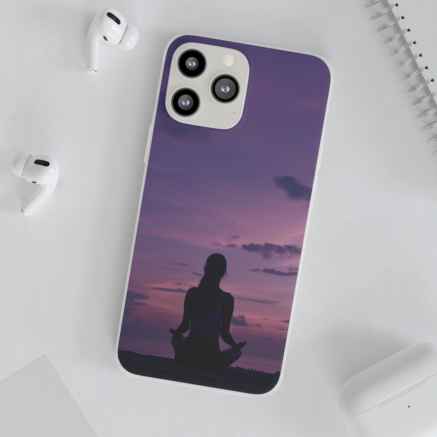 Yoga on the beach Phone Case | iPhone / Samsung