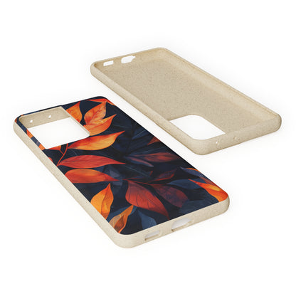 Autumnal Leaves Biodegradable Phone Case | iPhone / Samsung