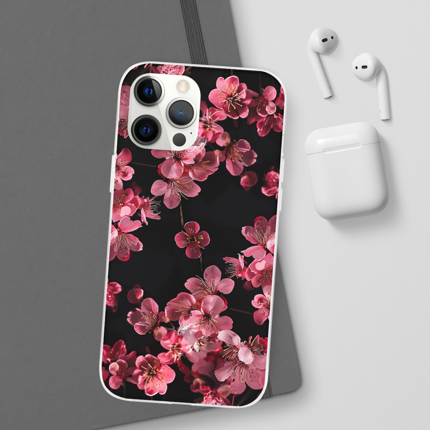 Pink Flowers Phone Case | iPhone / Samsung