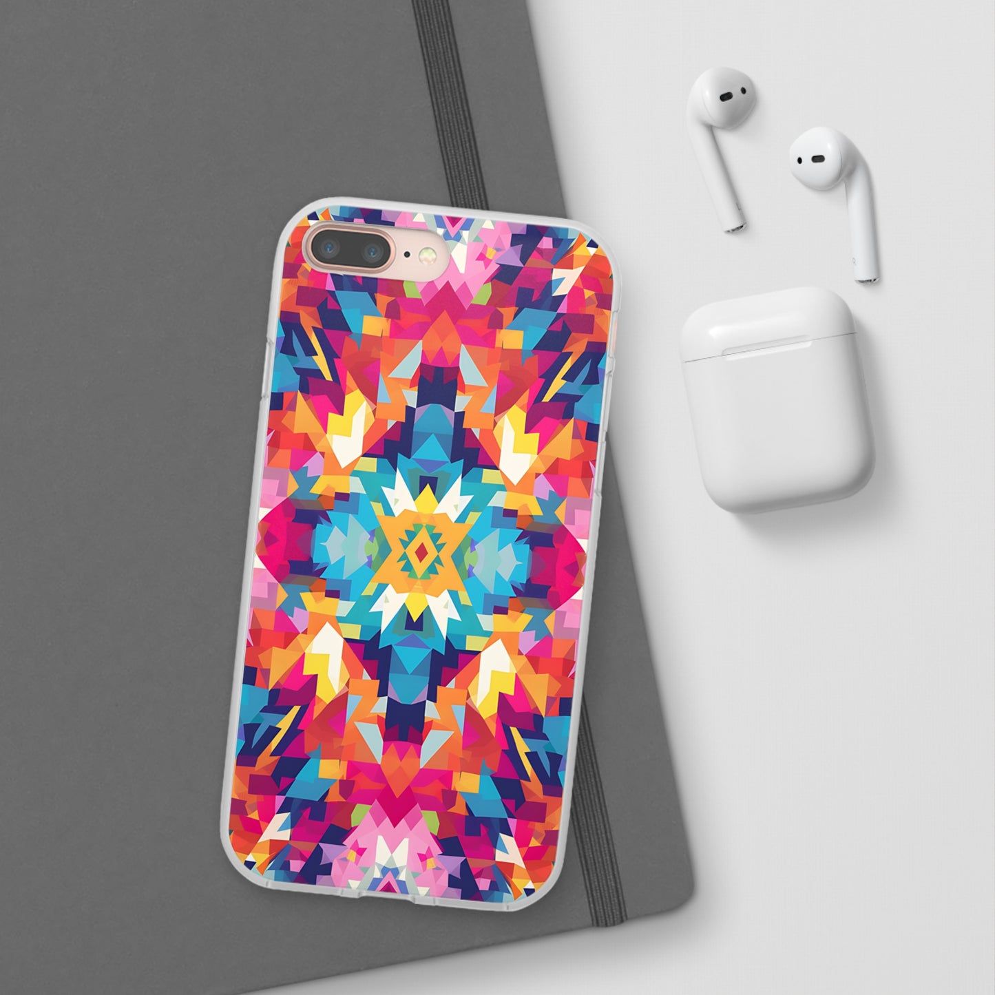 Maya Hayuk  inspired bold, colourful  pattern Phone Case