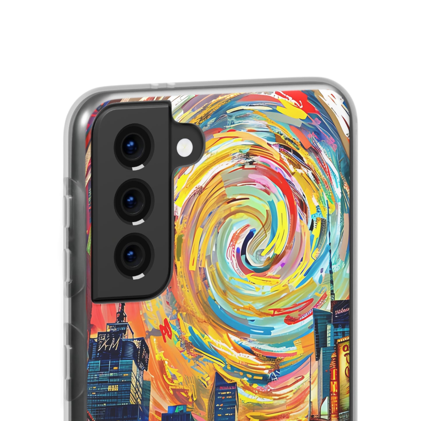 Van Gogh inspired City scene | iPhone/Samsung | Slimline Phone Case