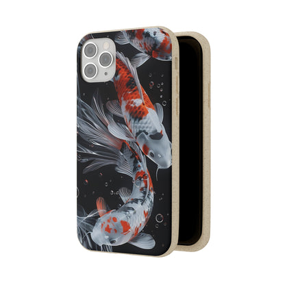 Realistic Koi Fish Biodegradable Phone Case | iPhone / Samsung