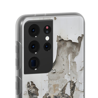 Vhils inspired grafitti Cat Phone Case