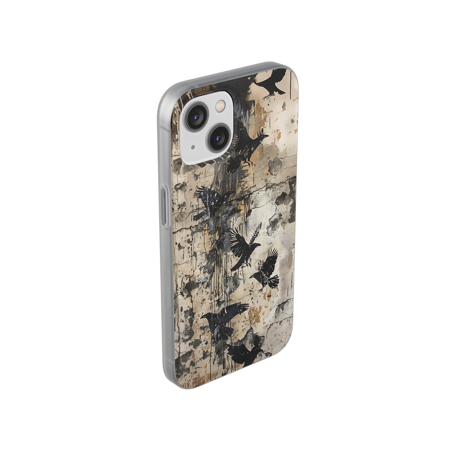 Vhils inspired birds Phone Case