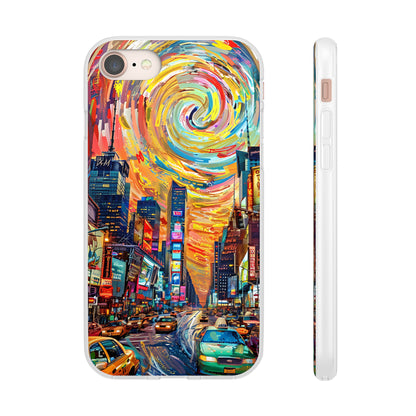 Van Gogh inspired City scene | iPhone/Samsung | Slimline Phone Case