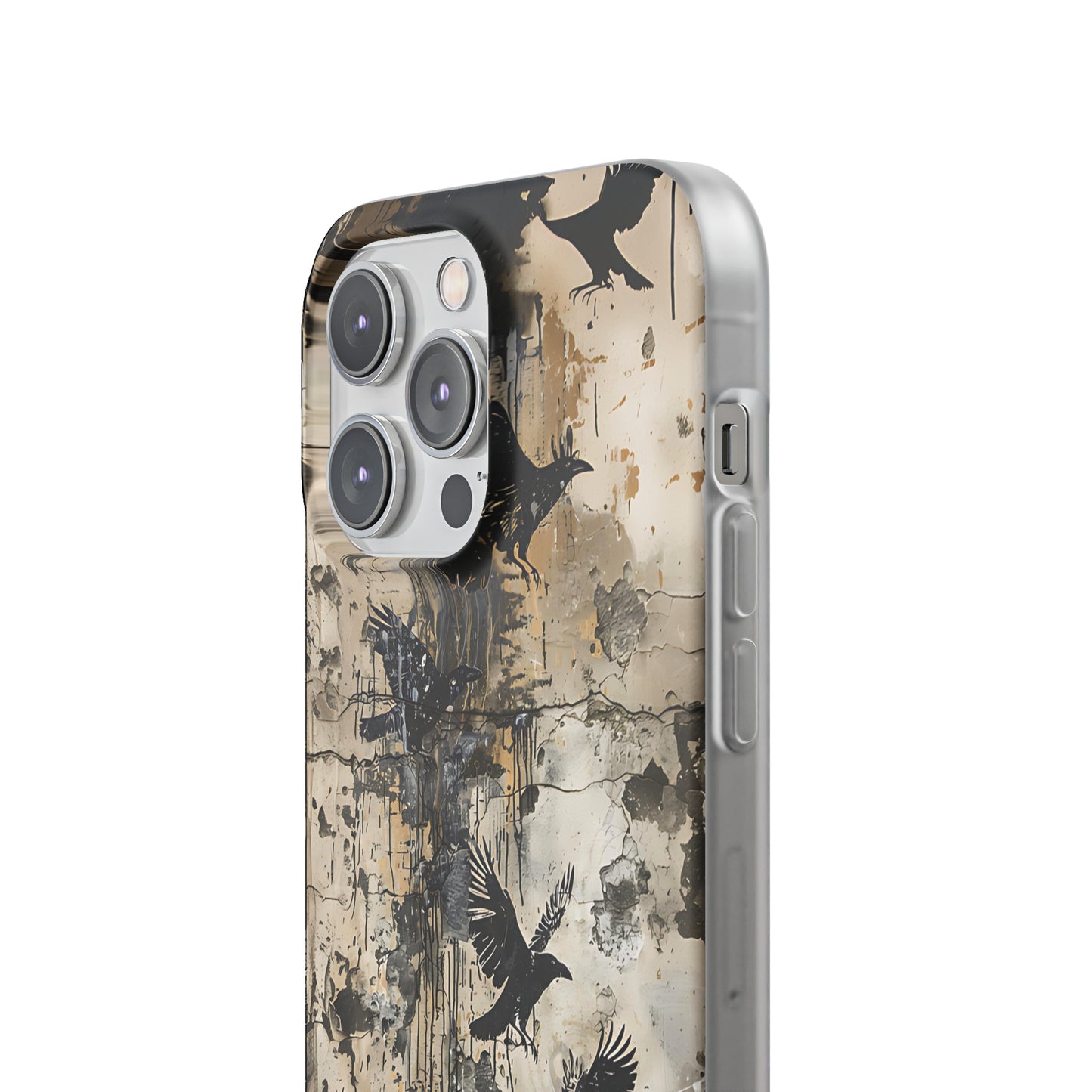 Vhils inspired birds Phone Case