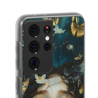 Girl under water contemporary style | iPhone/Samsung | Slimline Phone Case