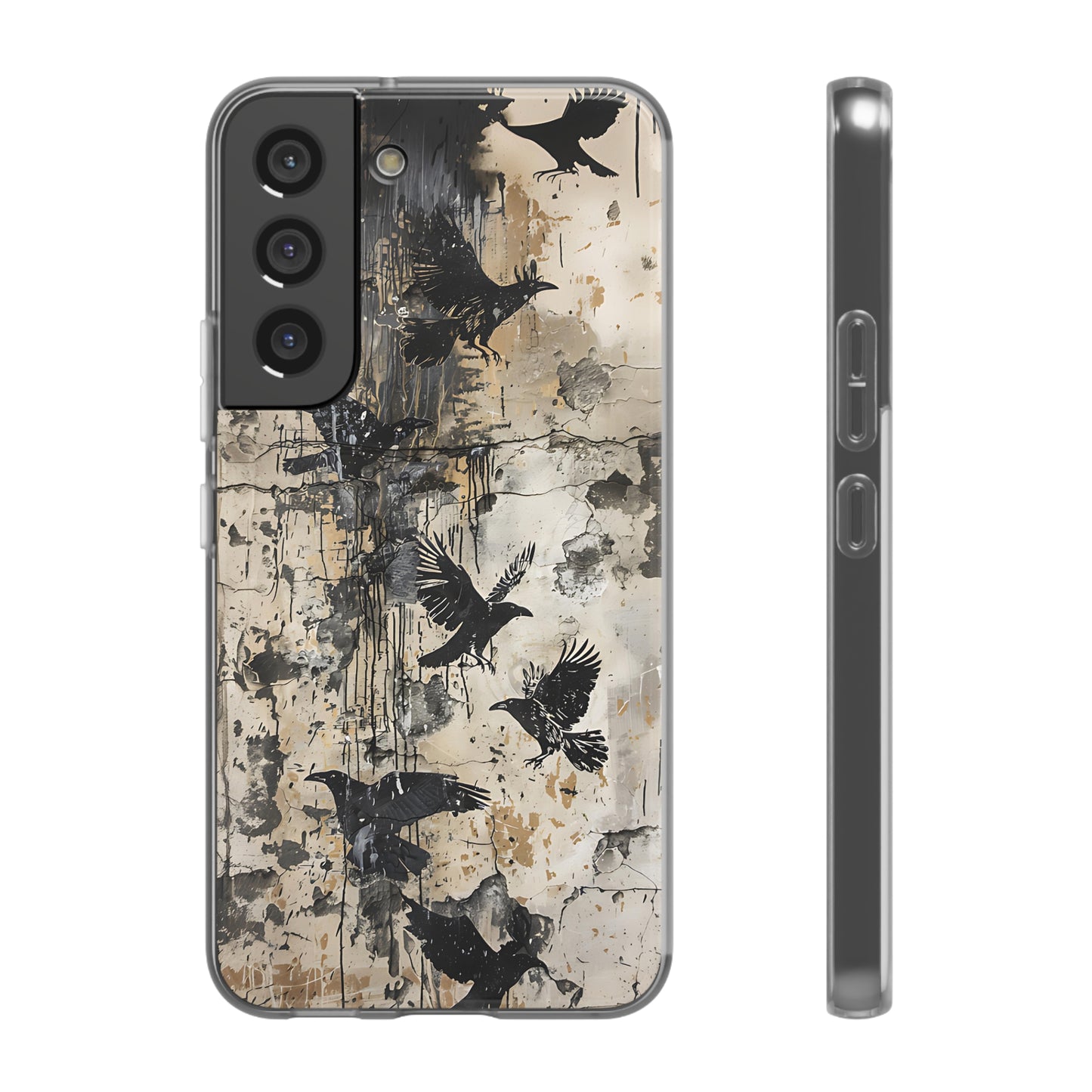 Vhils inspired birds Phone Case