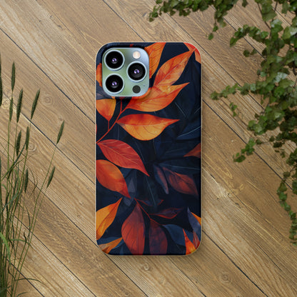 Autumnal Leaves Biodegradable Phone Case | iPhone / Samsung