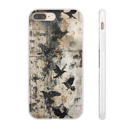 Vhils inspired birds Phone Case