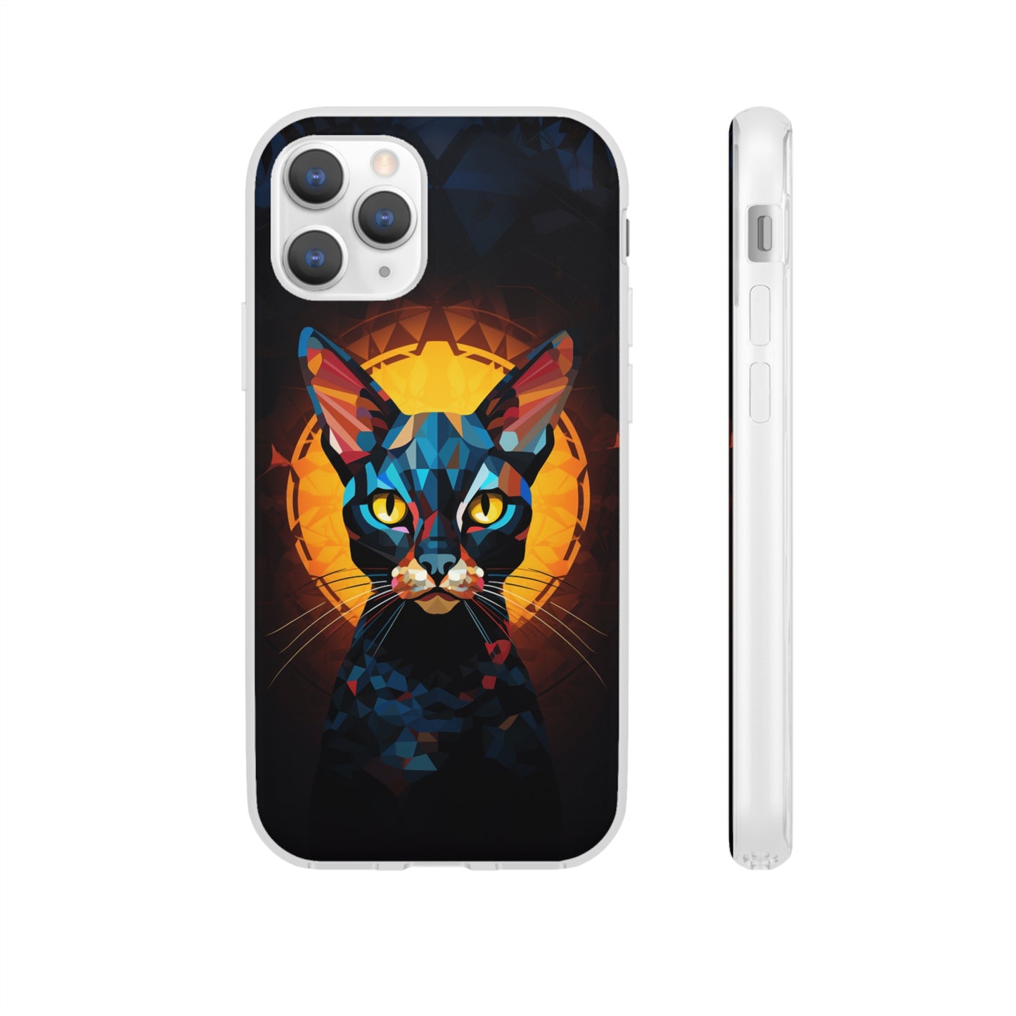 Cat Pattern Phone Case | iPhone / Samsung