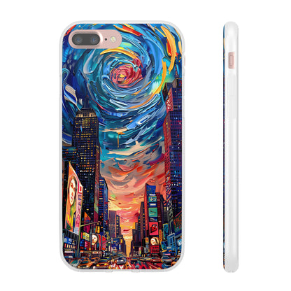 Van Gogh inspired City scene | iPhone/Samsung | Slimline Phone Case