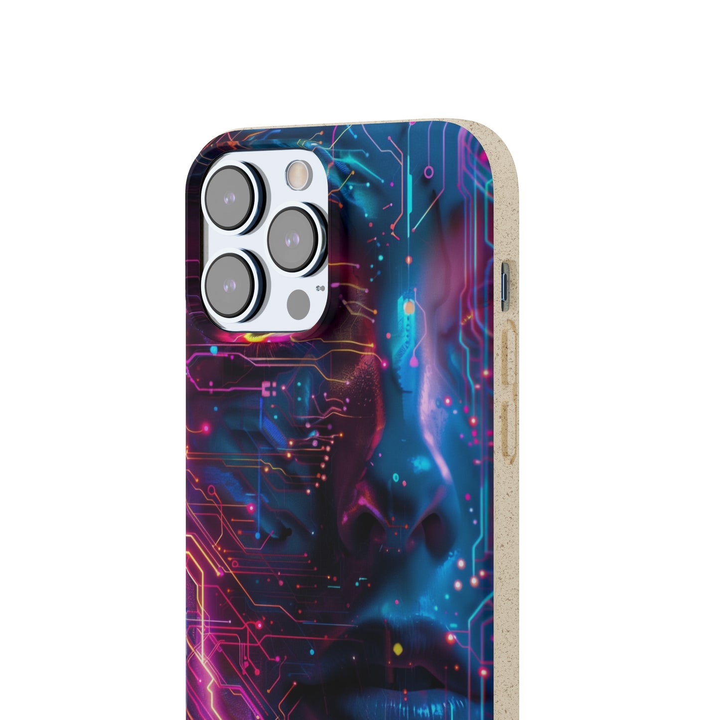 Cyberpunk woman Biodegradable Phone Case | iPhone / Samsung