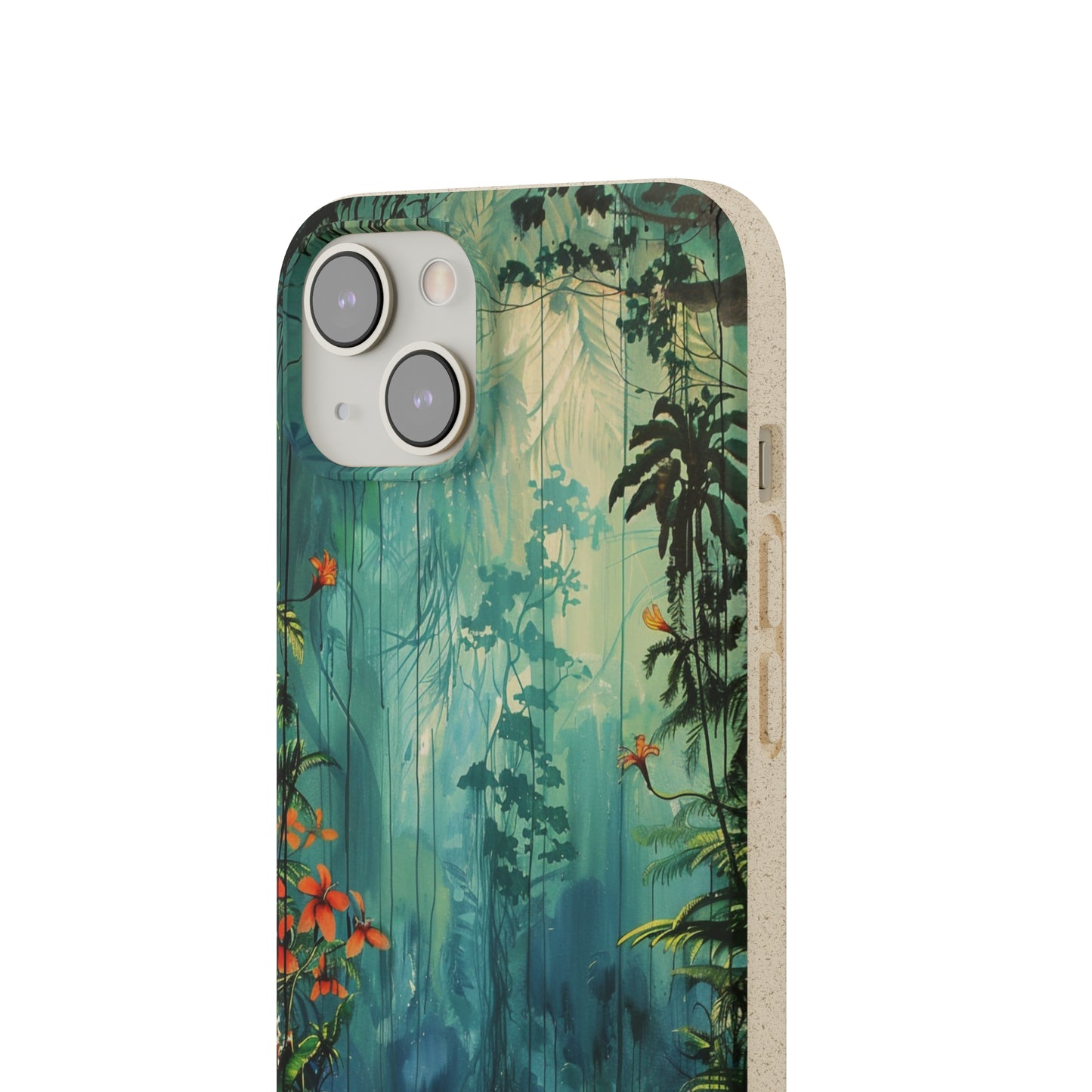 Rain Forest Clearing Scene Biodegradable Phone Case | iPhone / Samsung