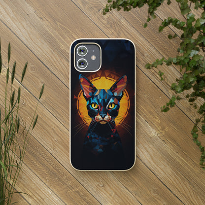 Cat Biodegradable Phone Case | iPhone / Samsung