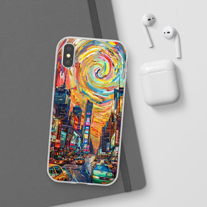 Van Gogh inspired City scene | iPhone/Samsung | Slimline Phone Case