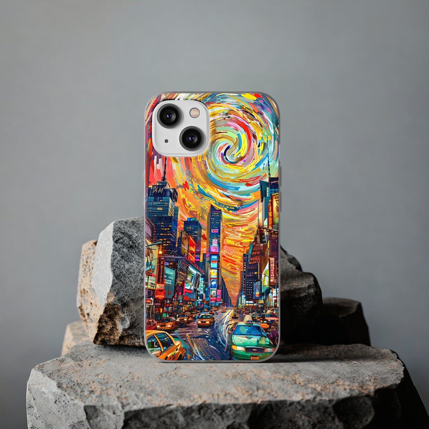 Van Gogh inspired City scene | iPhone/Samsung | Slimline Phone Case