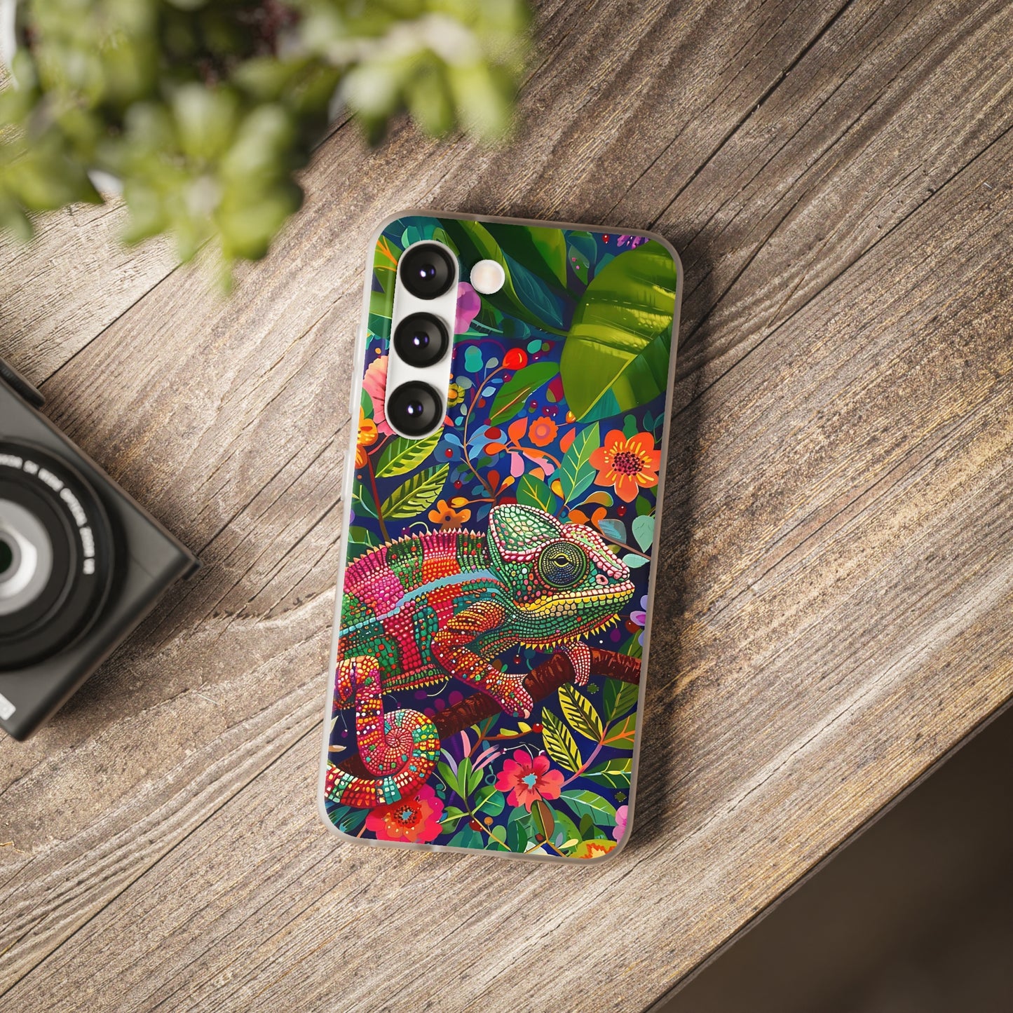 chamelion bold, bright Phone Case