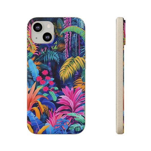 Colourful Rain Forest Biodegradable Phone Case | iPhone / Samsung