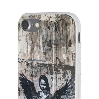 Vhils inspired Gothic Dark Angel Phone Case