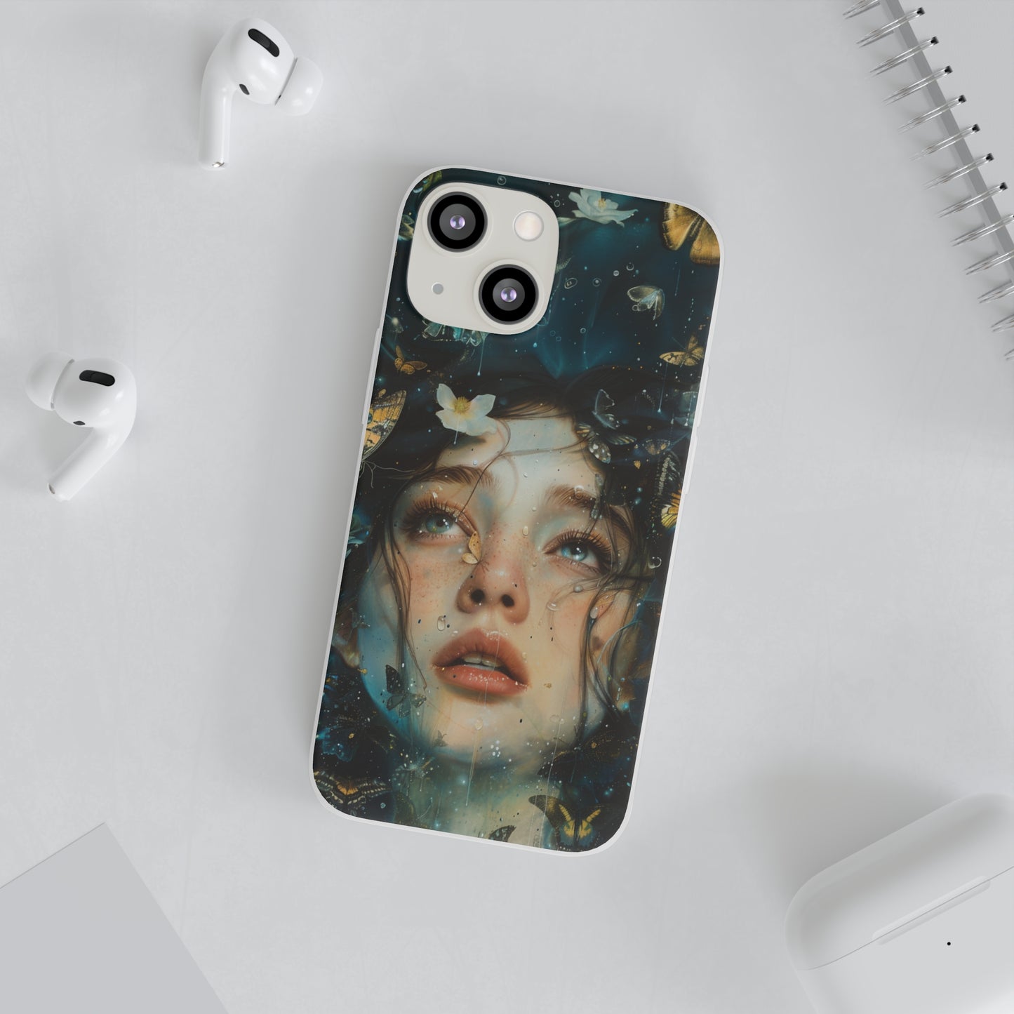 Girl under water contemporary style | iPhone/Samsung | Slimline Phone Case