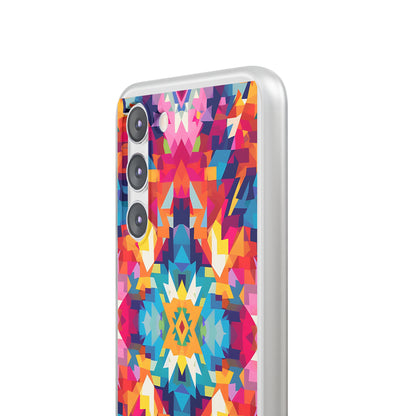 Maya Hayuk  inspired bold, colourful  pattern Phone Case