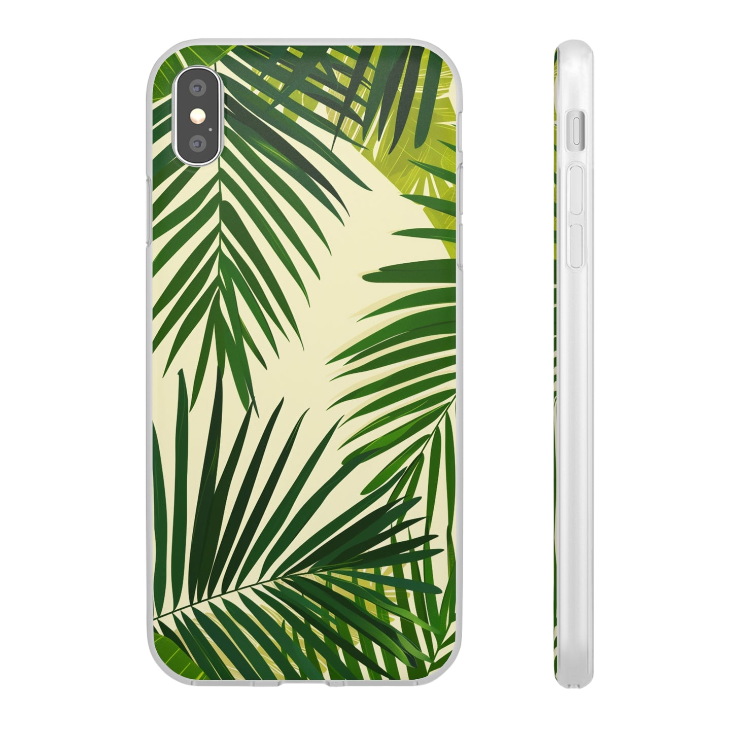 Green Leaves Pattern Phone Case | iPhone / Samsung