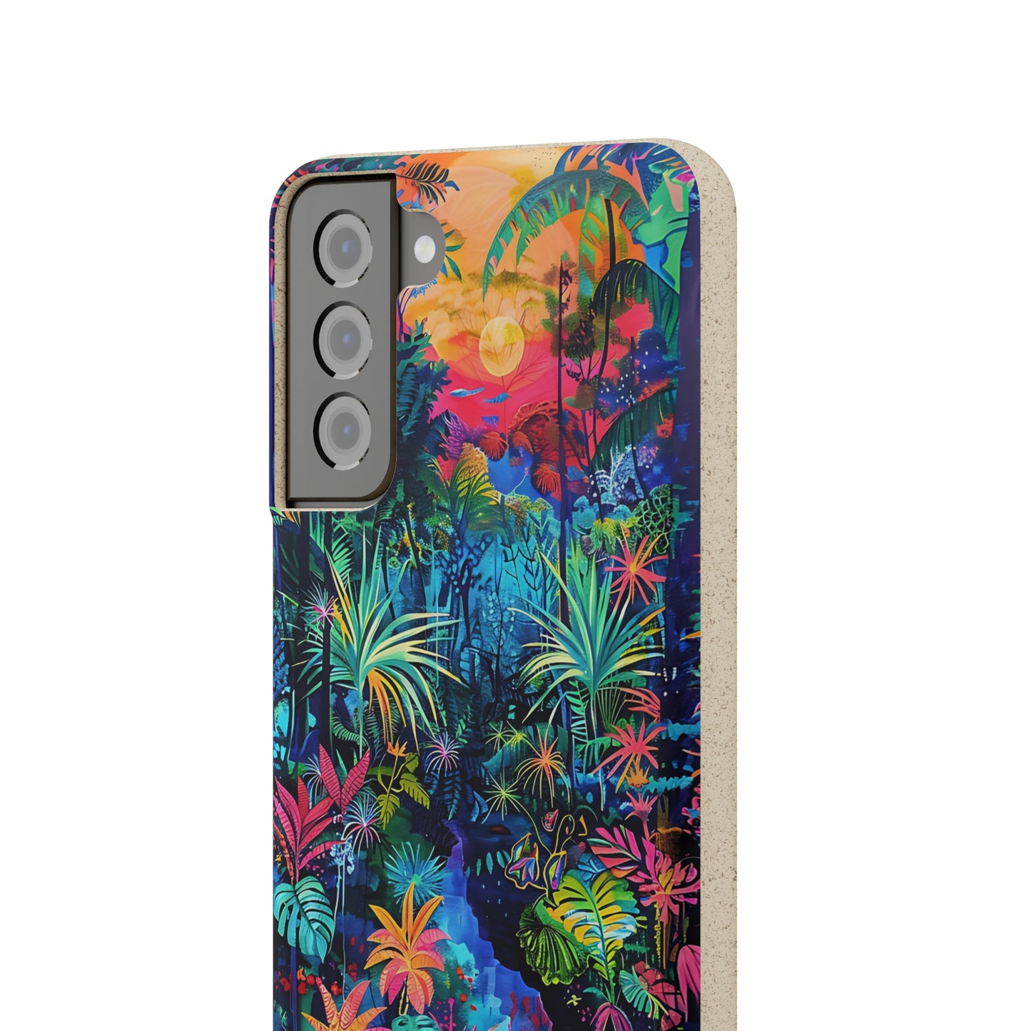 Colourful Rain Forest Biodegradable Phone Case | iPhone / Samsung