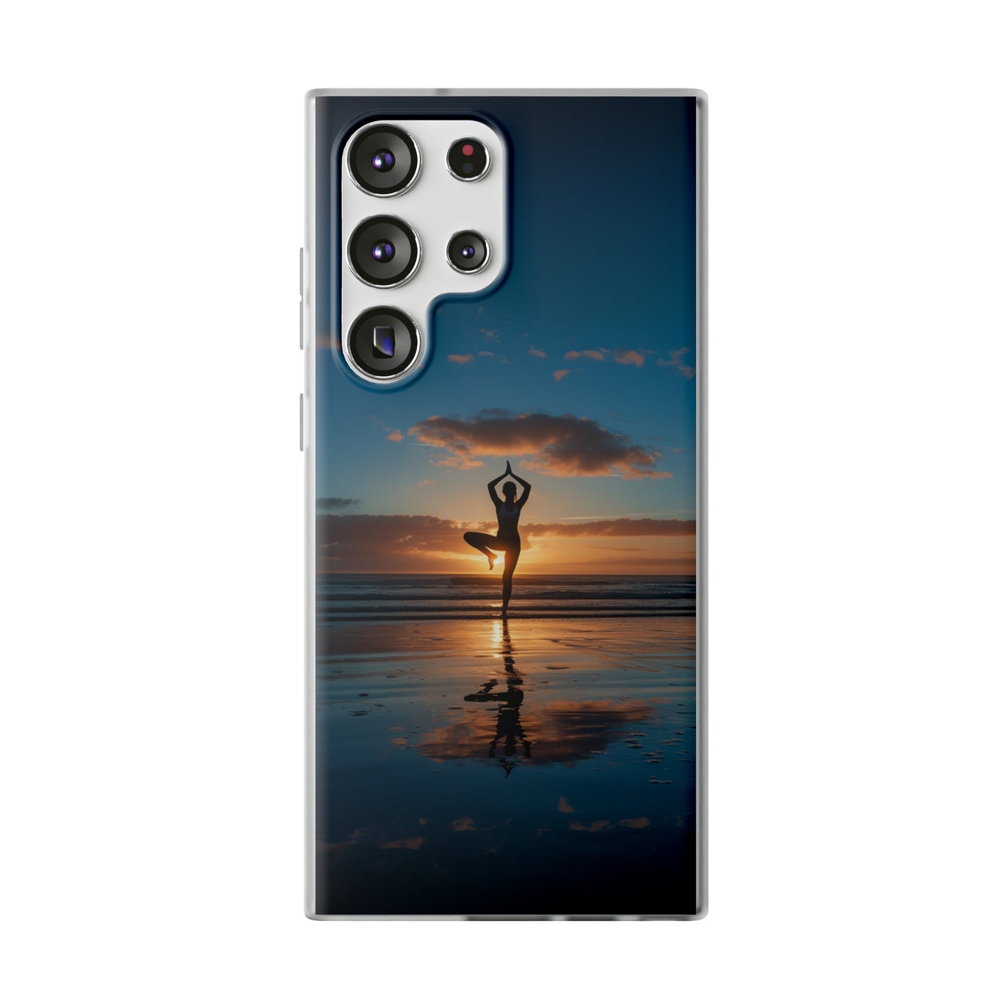 Yoga on the beach Phone Case | iPhone / Samsung