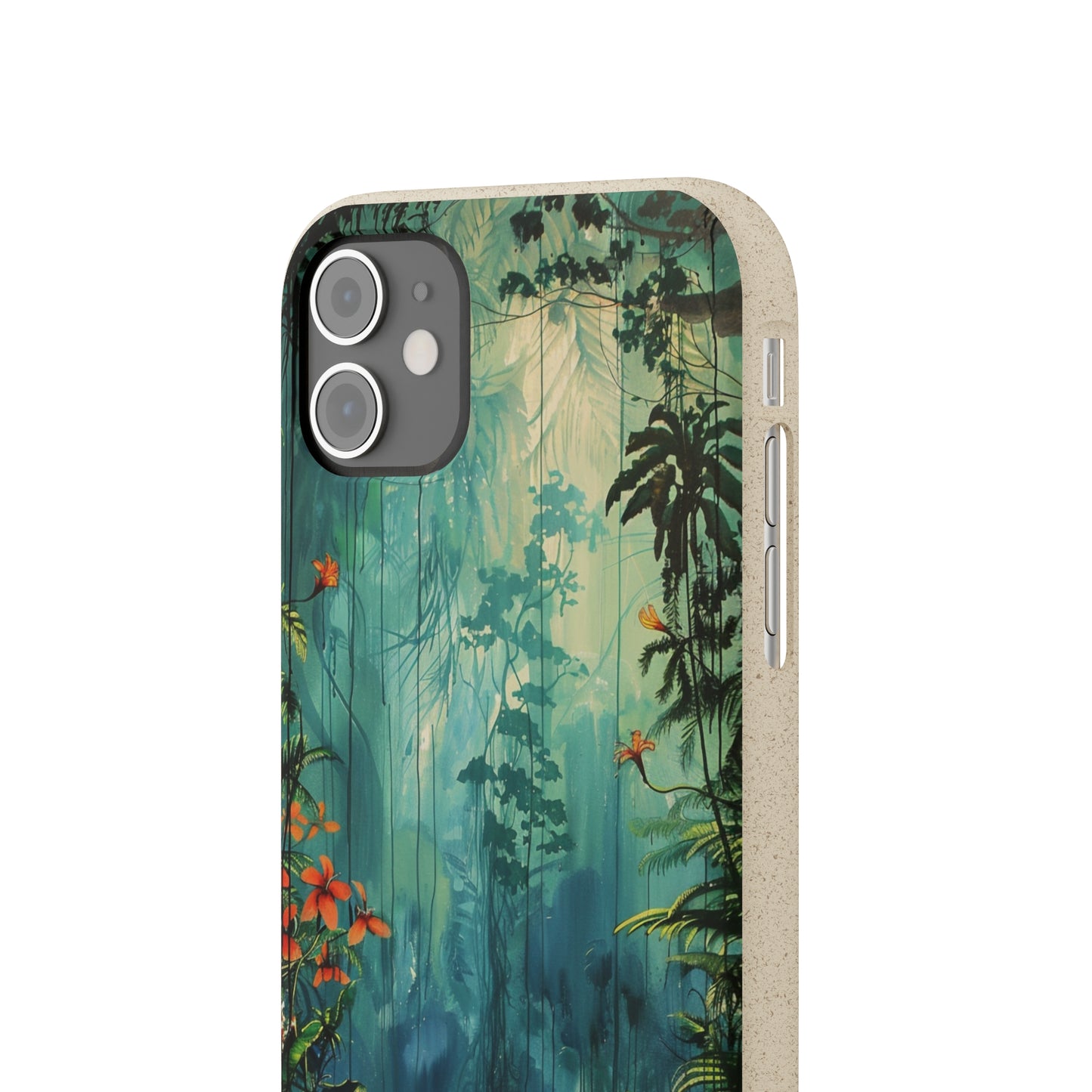 Rain Forest Clearing Scene Biodegradable Phone Case | iPhone / Samsung