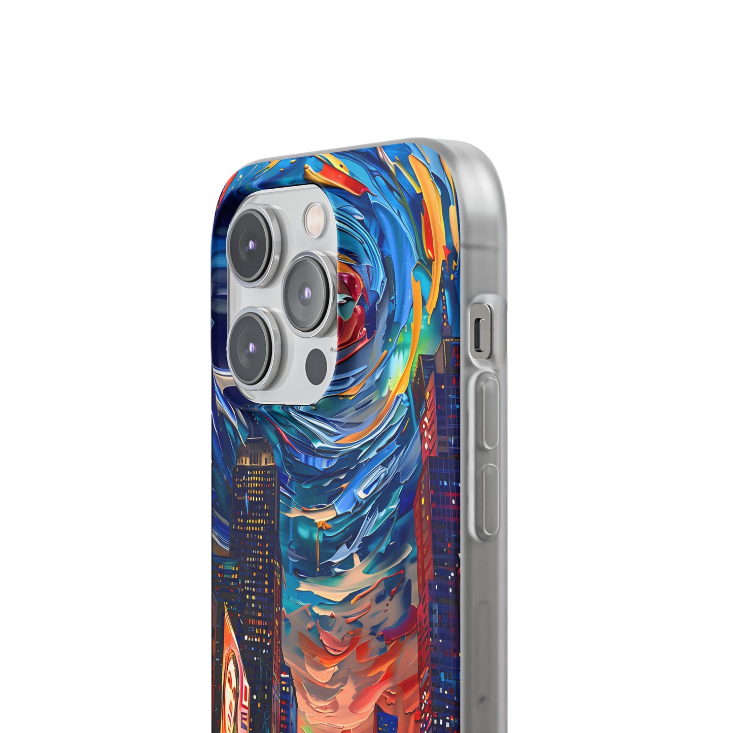 Van Gogh inspired City scene | iPhone/Samsung | Slimline Phone Case