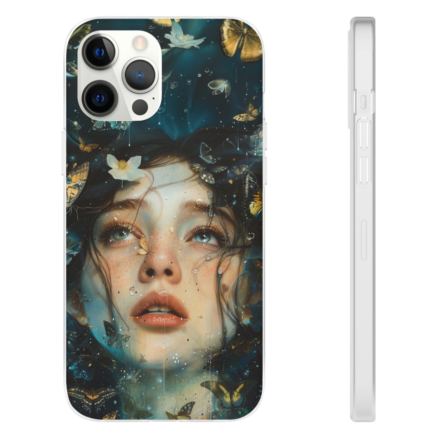 Girl under water contemporary style | iPhone/Samsung | Slimline Phone Case