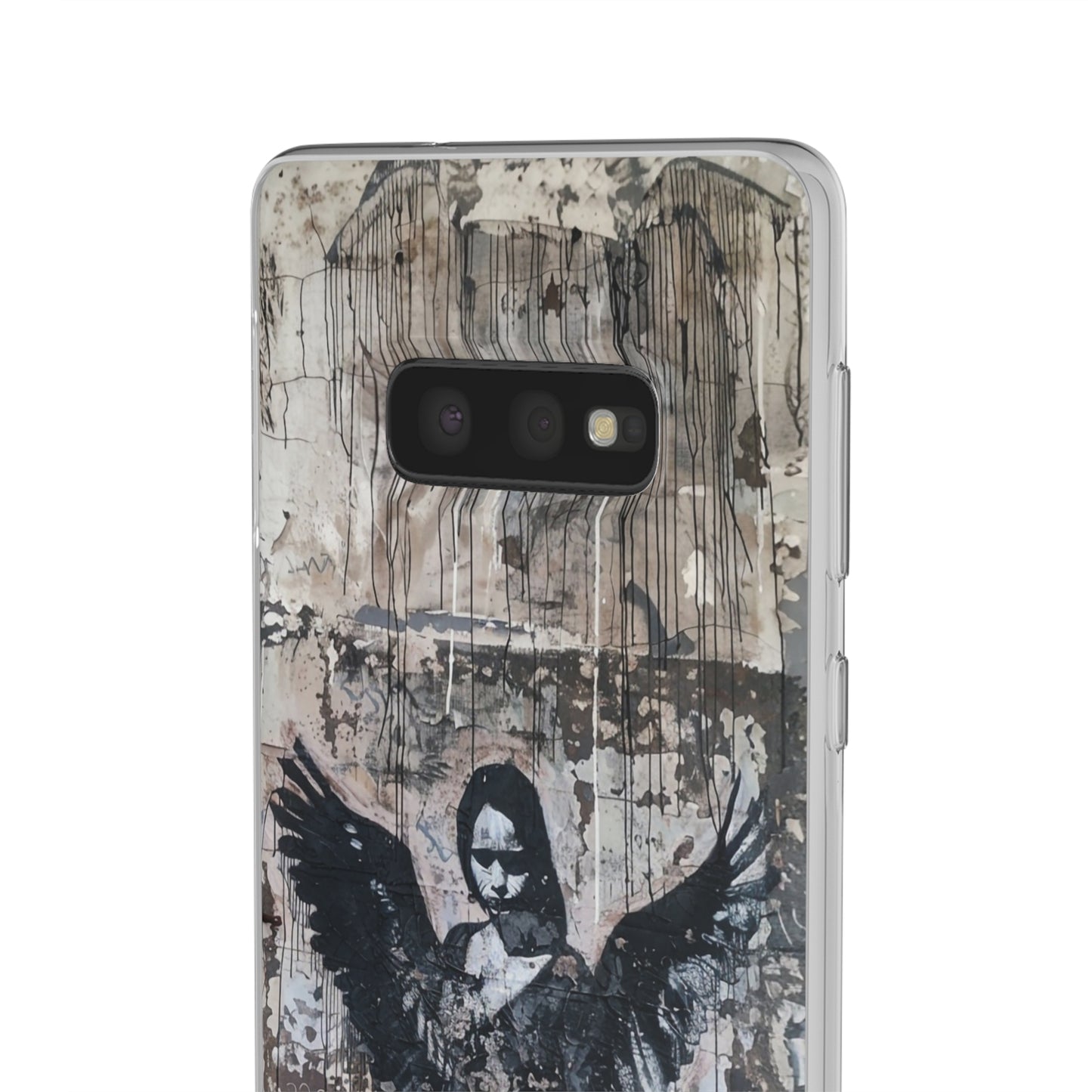 Vhils inspired Gothic Dark Angel Phone Case