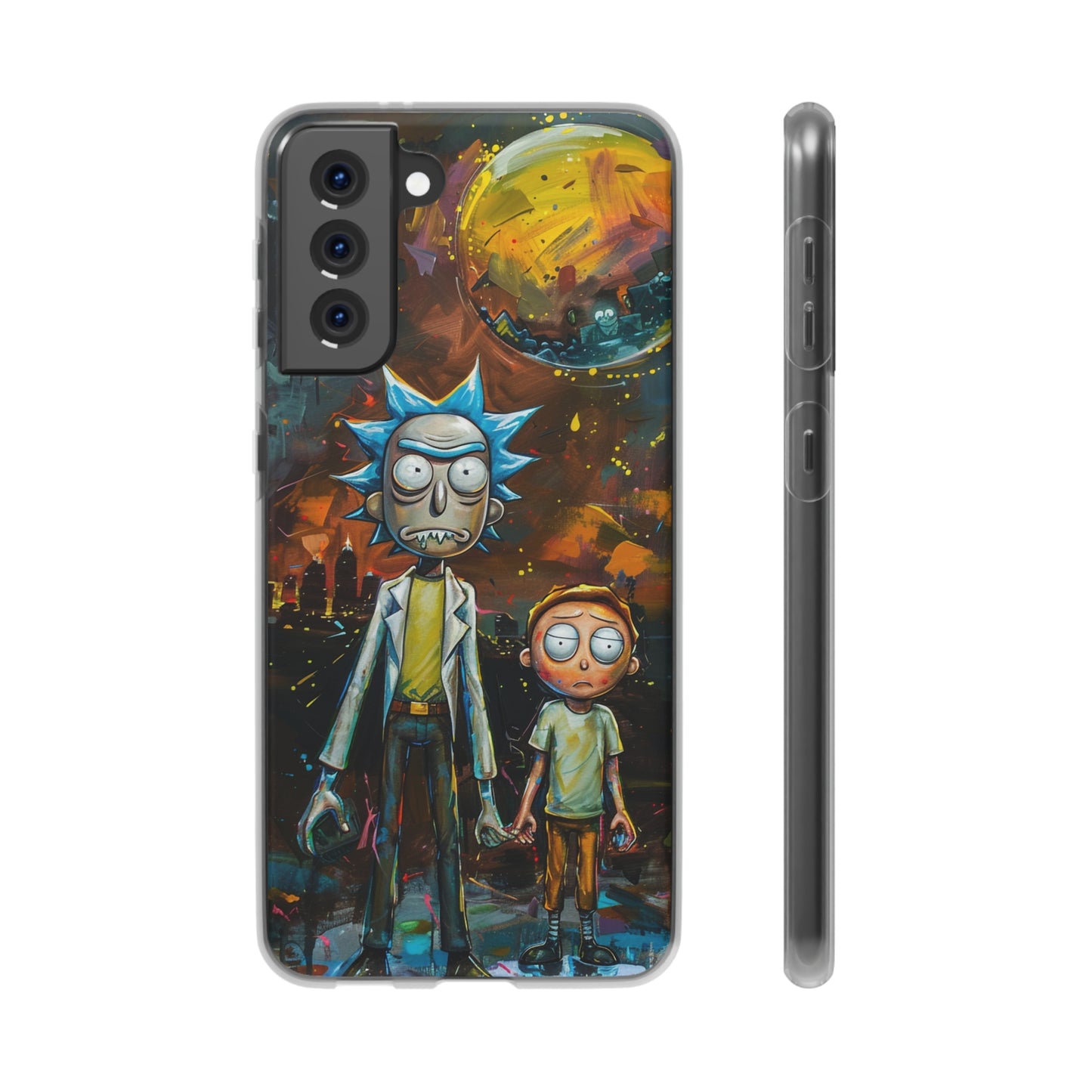 Rick and Morty realism Phone Case