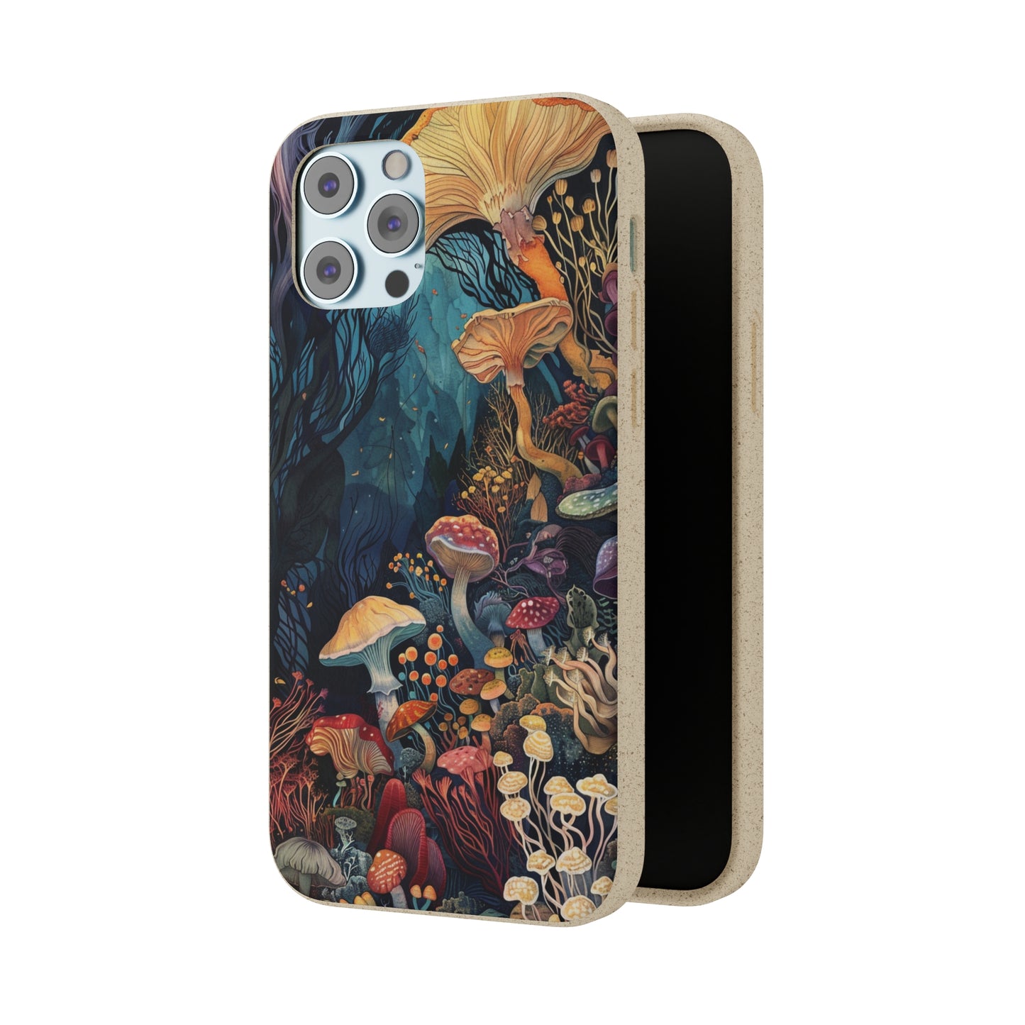 Mushroom Forest Biodegradable Phone Case | iPhone / Samsung