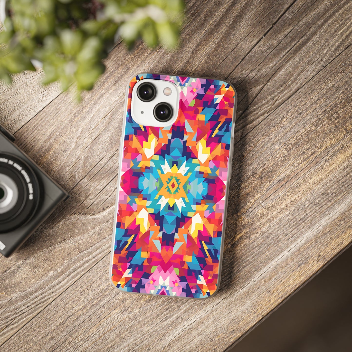 Maya Hayuk  inspired bold, colourful  pattern Phone Case