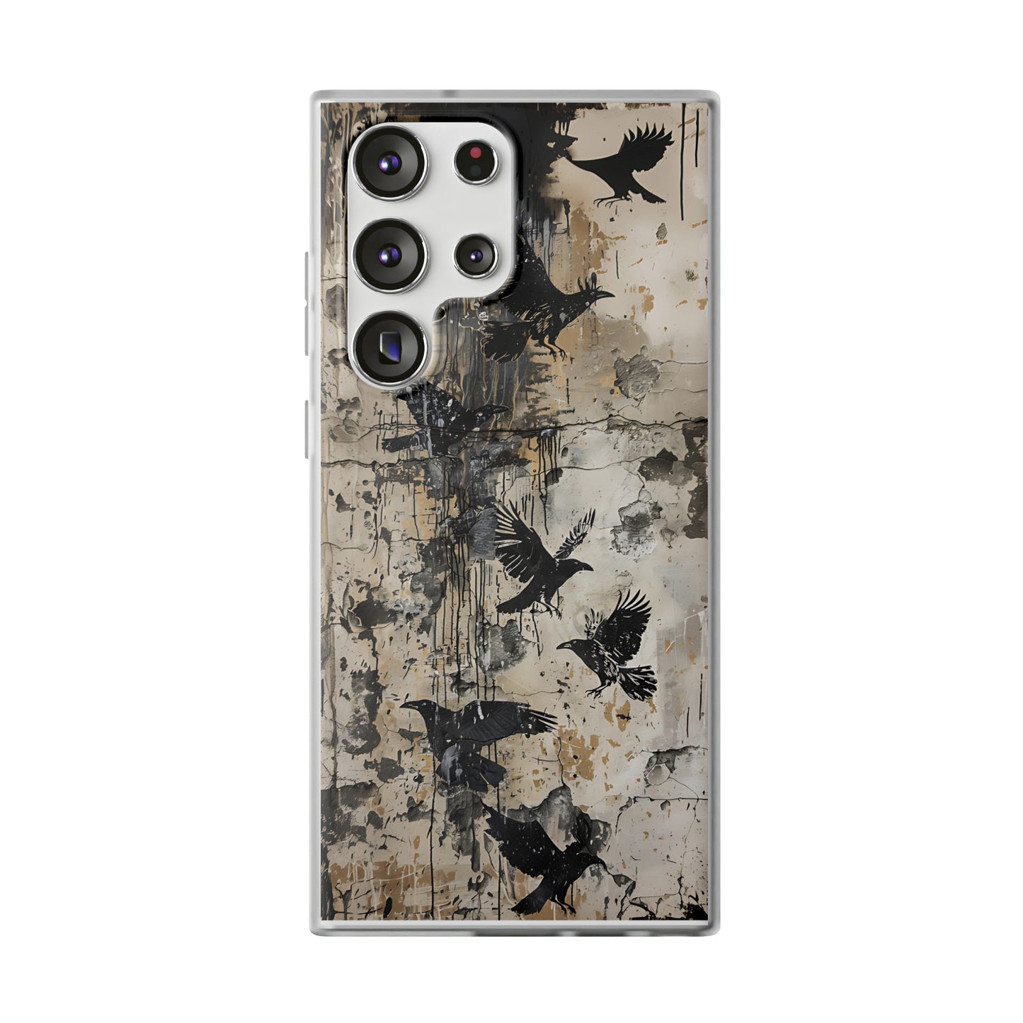 Vhils inspired birds Phone Case