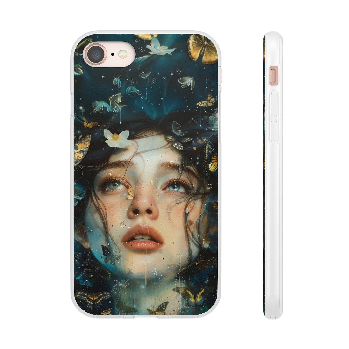 Girl under water contemporary style | iPhone/Samsung | Slimline Phone Case