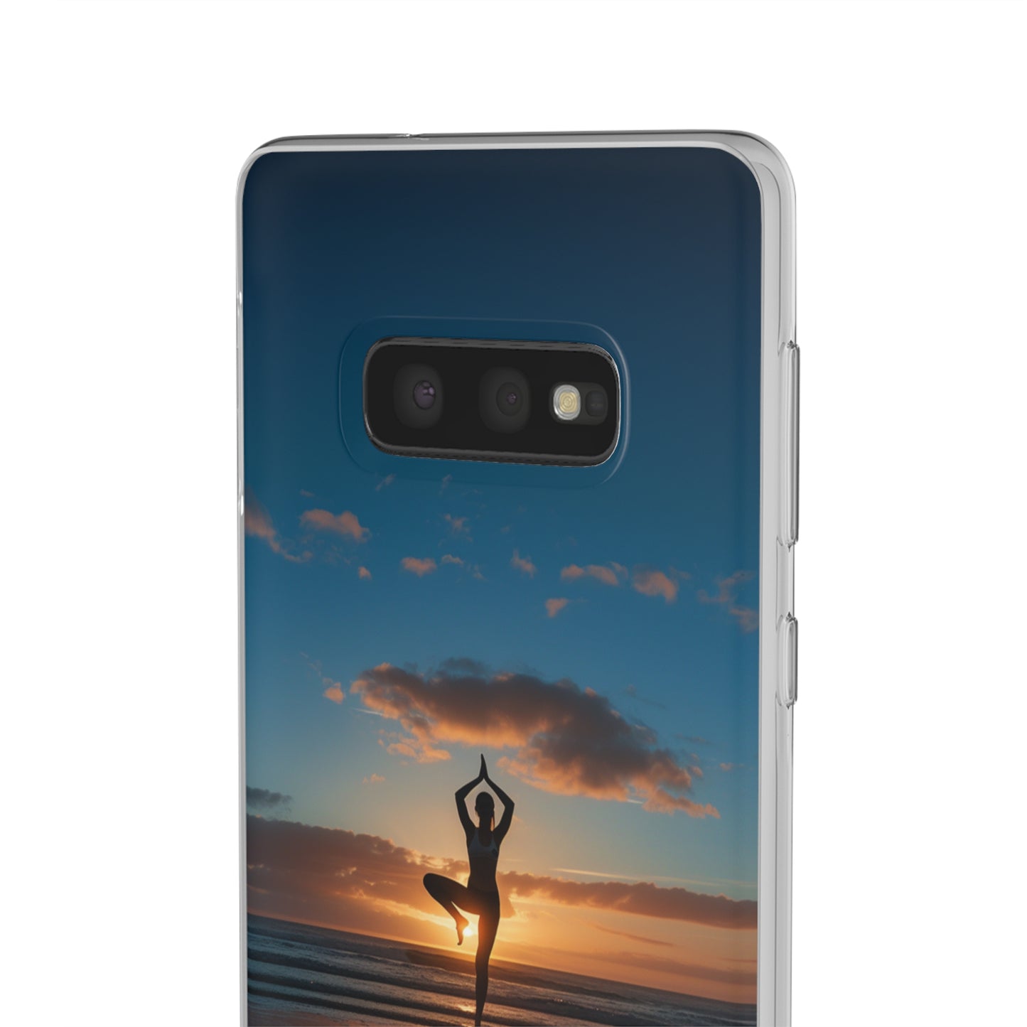 Yoga on the beach Phone Case | iPhone / Samsung