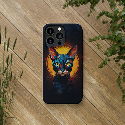 Cat Biodegradable Phone Case | iPhone / Samsung