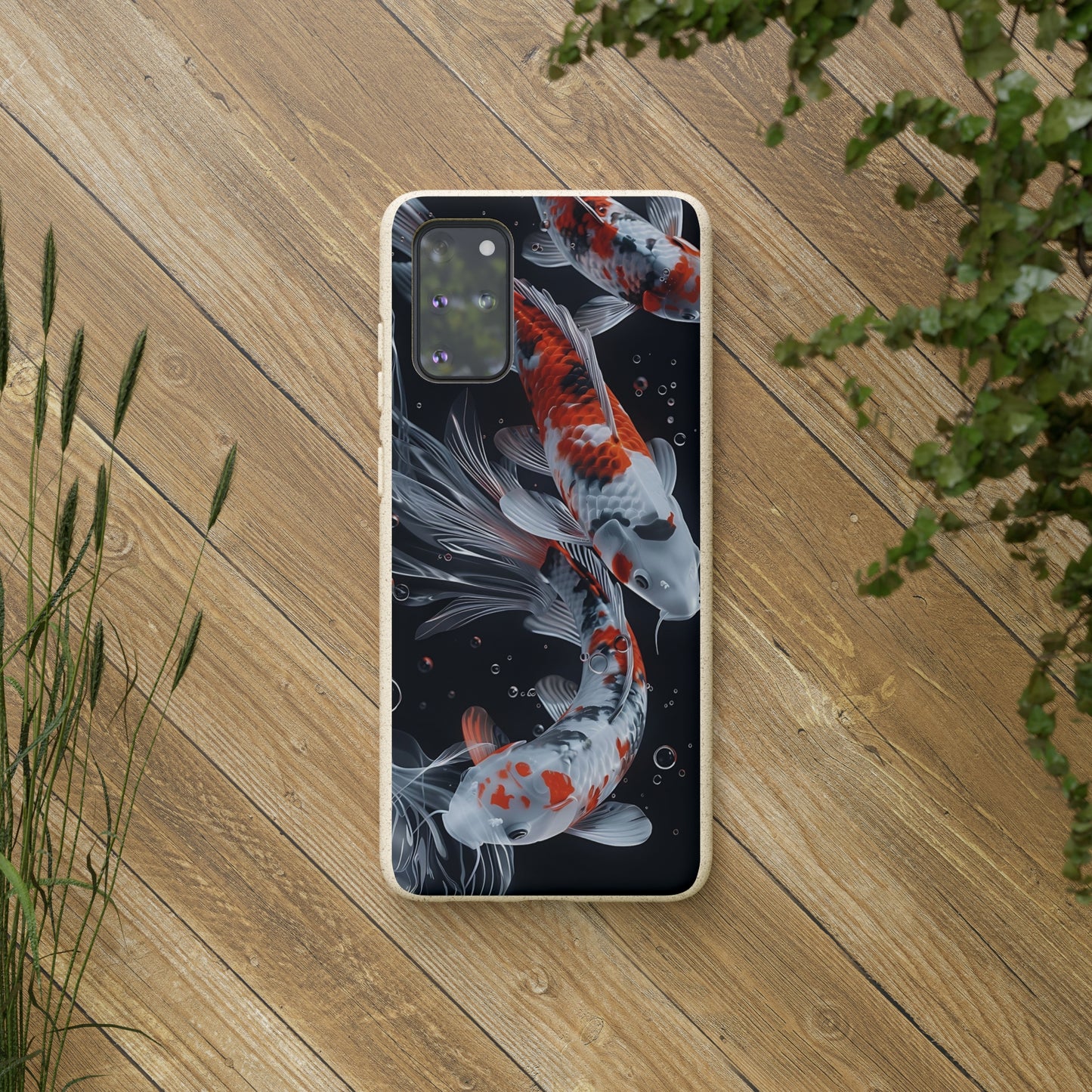 Realistic Koi Fish Biodegradable Phone Case | iPhone / Samsung