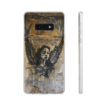 Vhils inspired Gothic Woman Phone Case