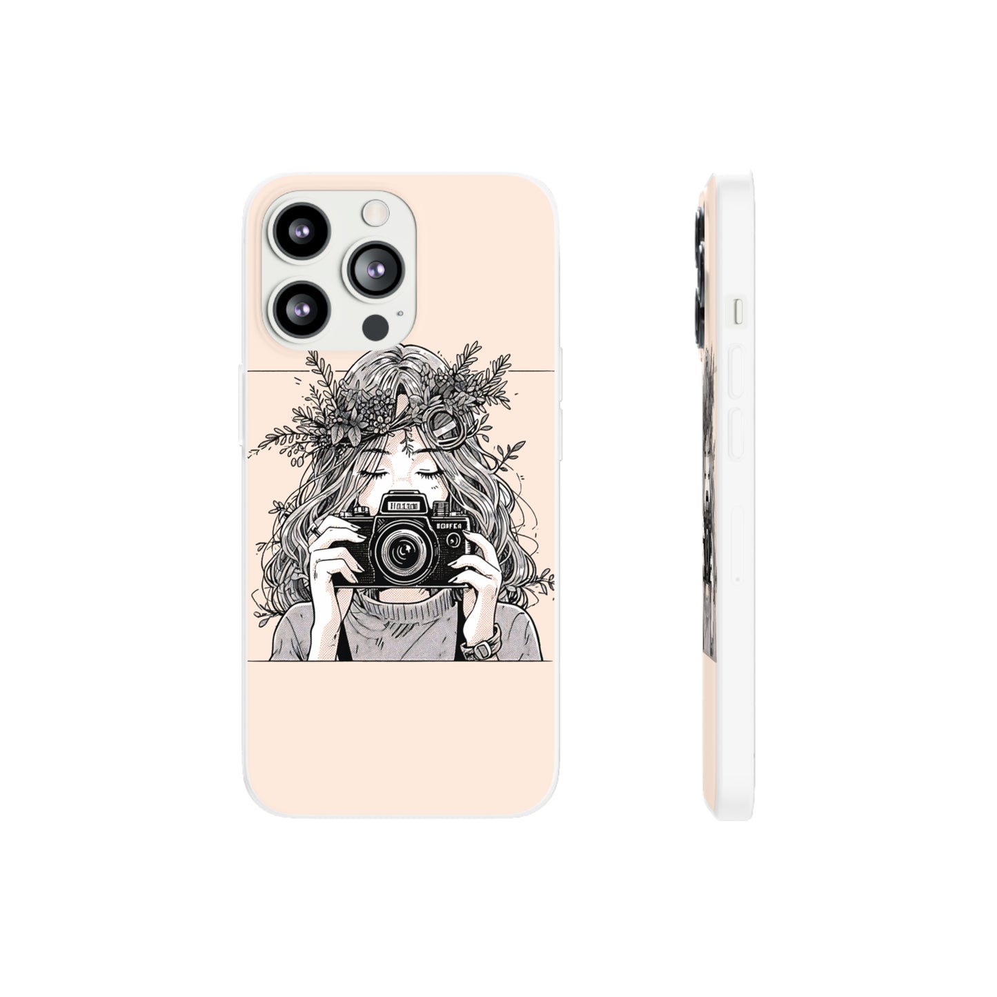 Photography Phone Case peach