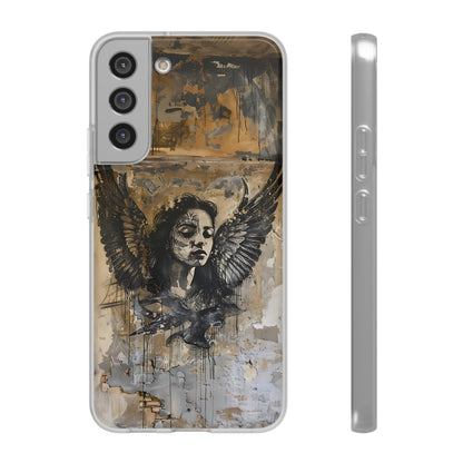 Vhils inspired Gothic Woman Phone Case