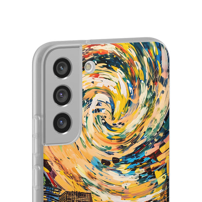 Van Gogh inspired City scene | iPhone/Samsung | Slimline Phone Case