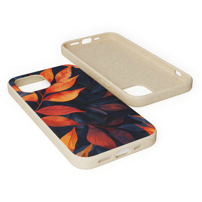 Autumnal Leaves Biodegradable Phone Case | iPhone / Samsung