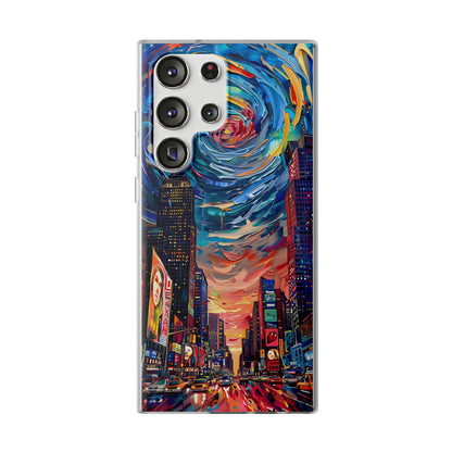 Van Gogh inspired City scene | iPhone/Samsung | Slimline Phone Case