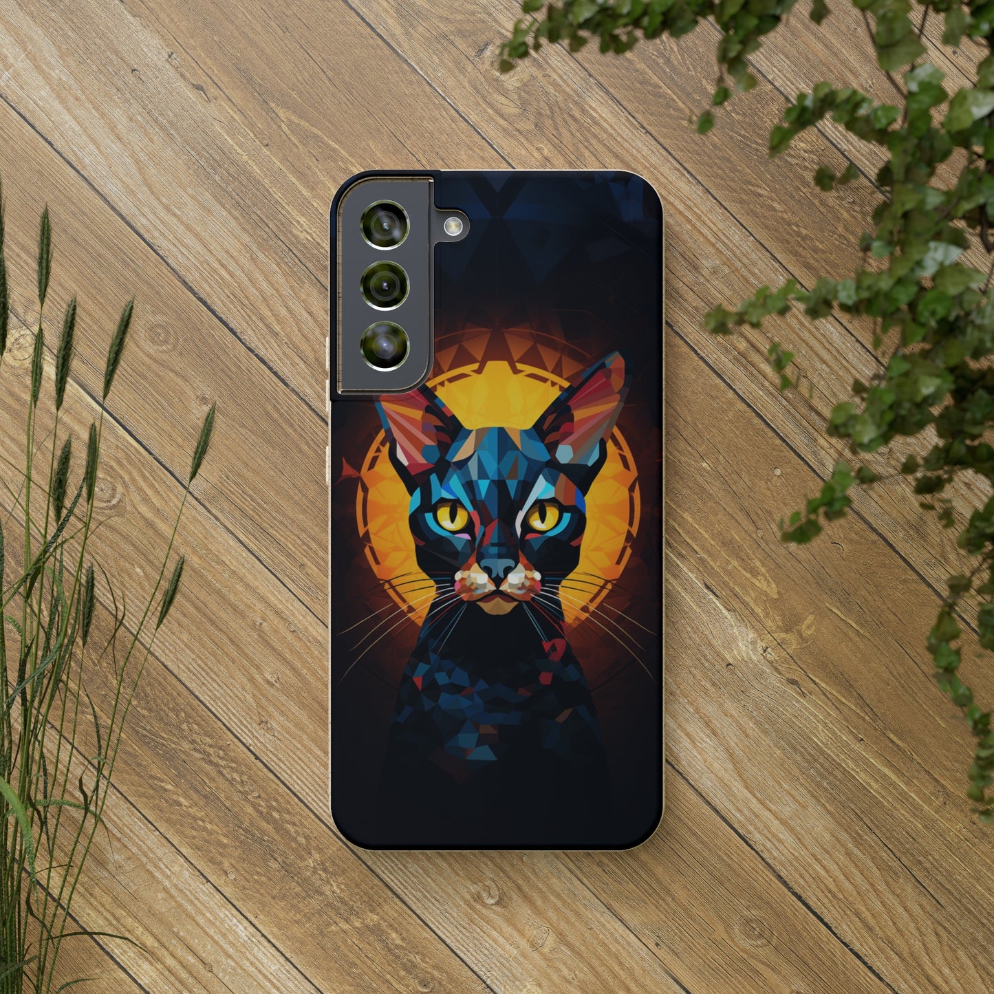 Cat Biodegradable Phone Case | iPhone / Samsung