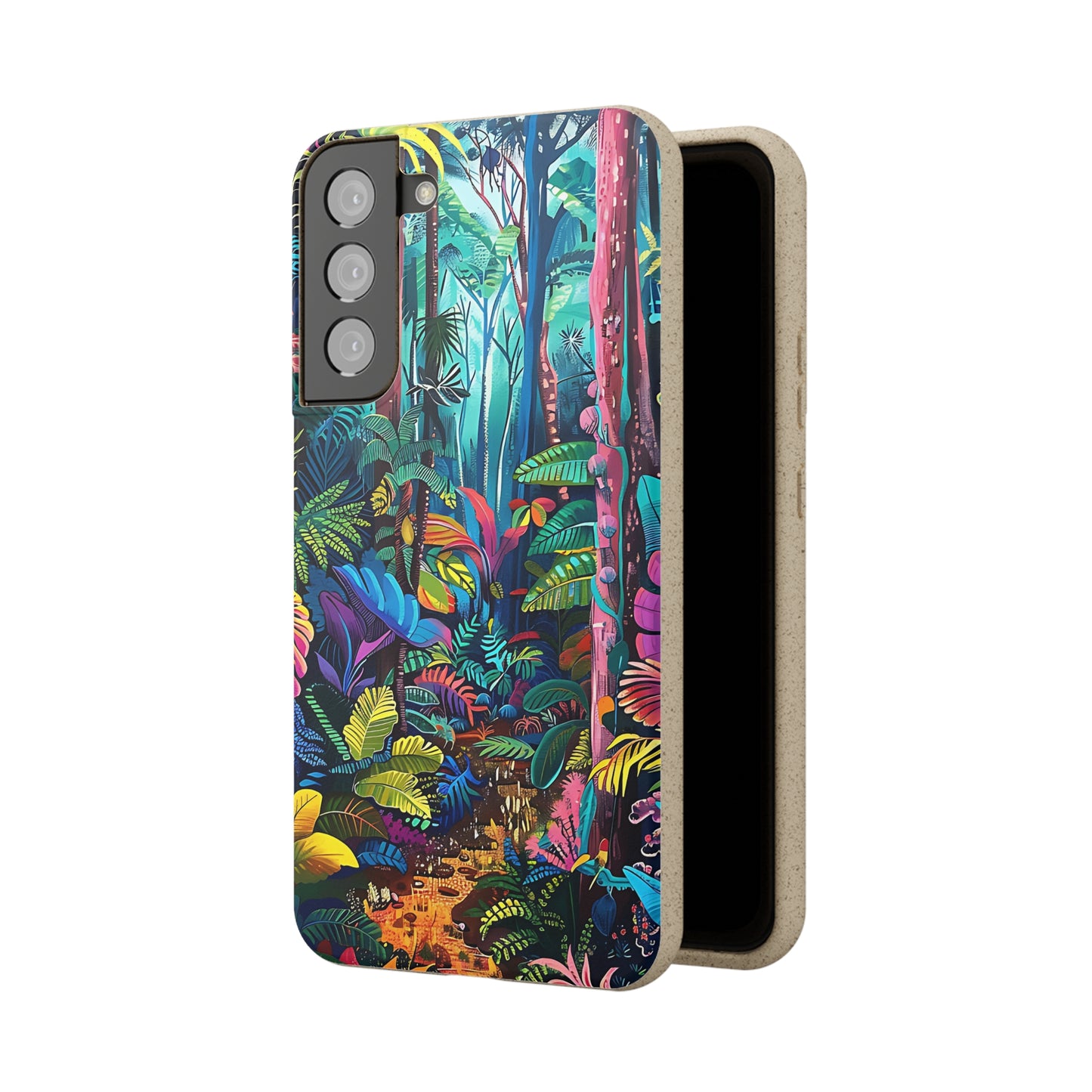 Colourful Rain Forest Biodegradable Phone Case | iPhone / Samsung