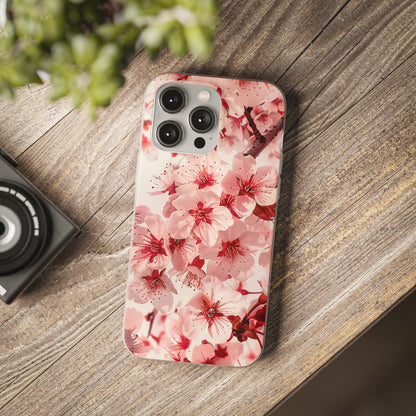 Pink Flowers Phone Case | iPhone / Samsung